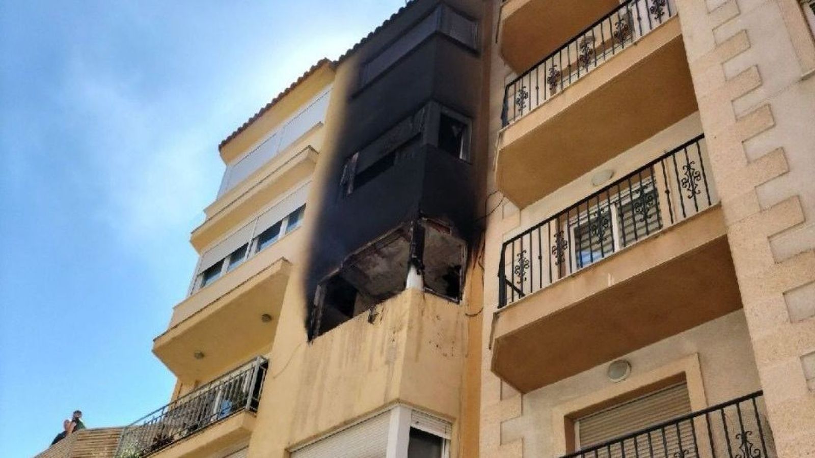 Estat de l'edifici després de l'incendi