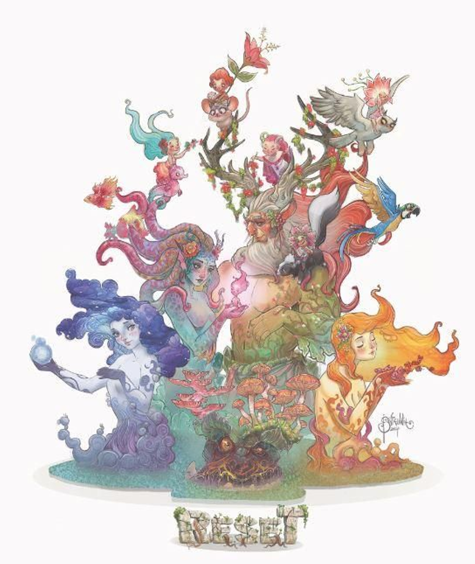 Falla Sueca - Literat Azorín. Lema: "Reset". Artista: Pedro Santaeulalia. Disseny: Josete Santaeulalia 