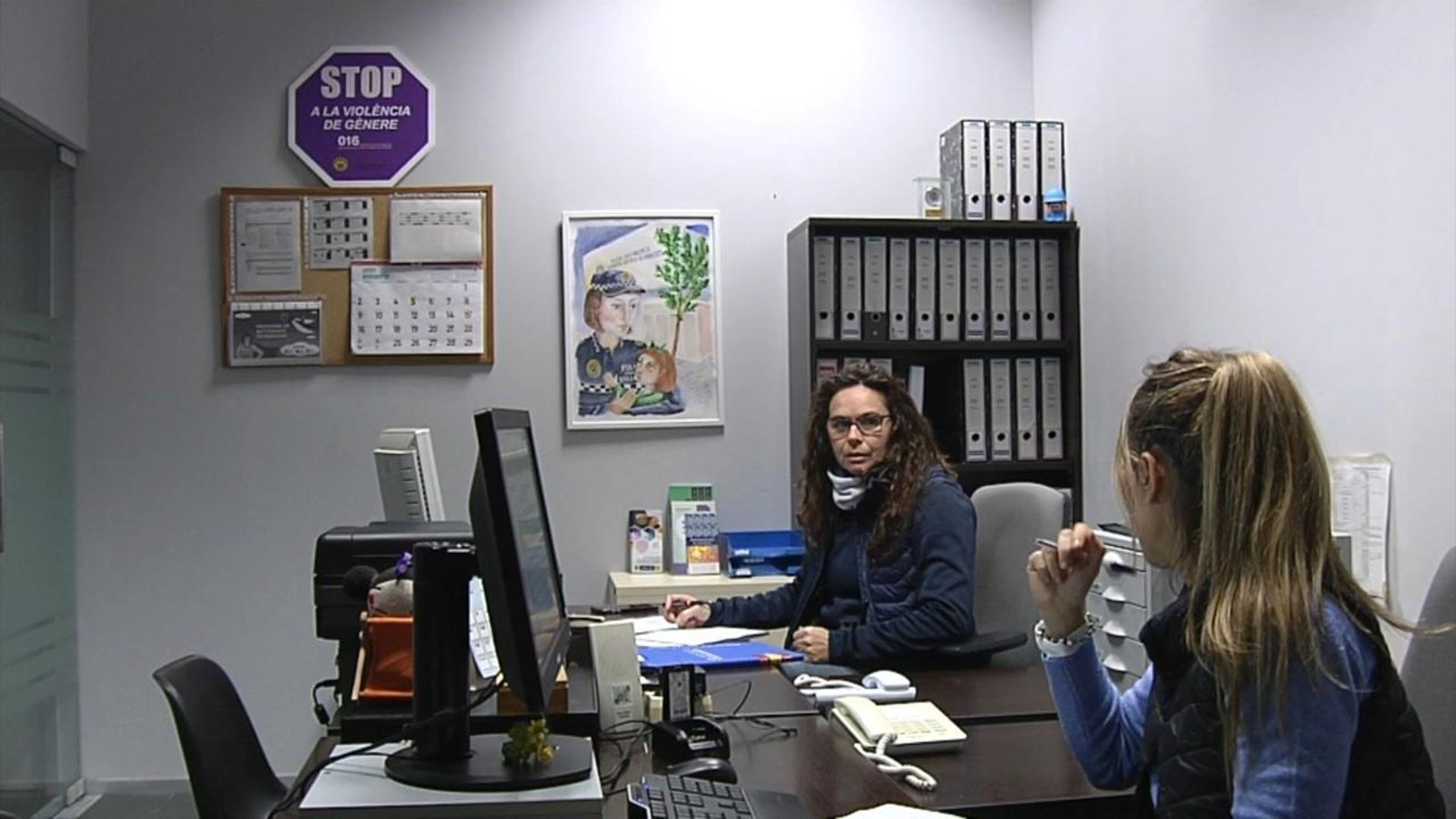 Agents del Gama nocturn de la Policia Local de València