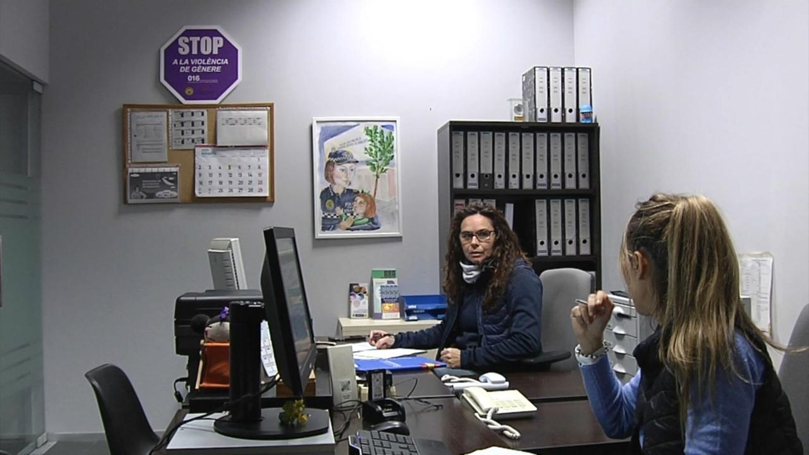 Agents del Gama nocturn de la Policia Local de València