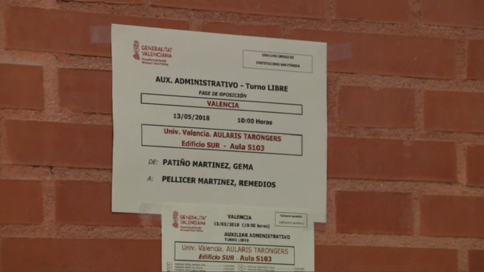 La prova ha començat a les 10 del matí i ha durat, exactament, 73 minuts, segons ha estipulat el tribunal