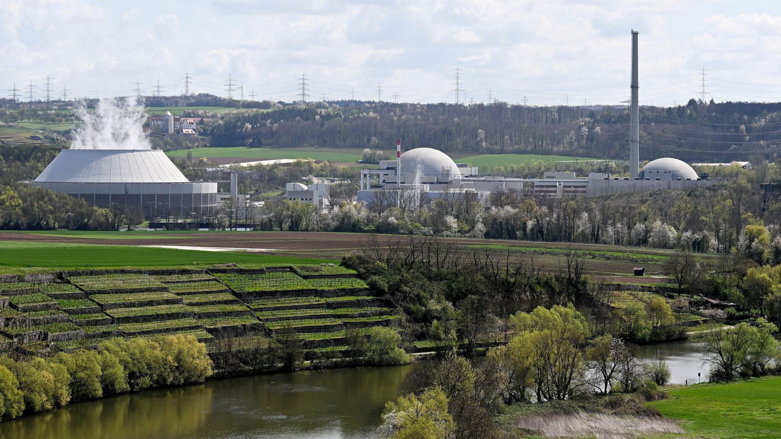 Central nuclear de Neckarwestheim, a Alemanya Central nuclear de Neckarwestheim, a Alemanya