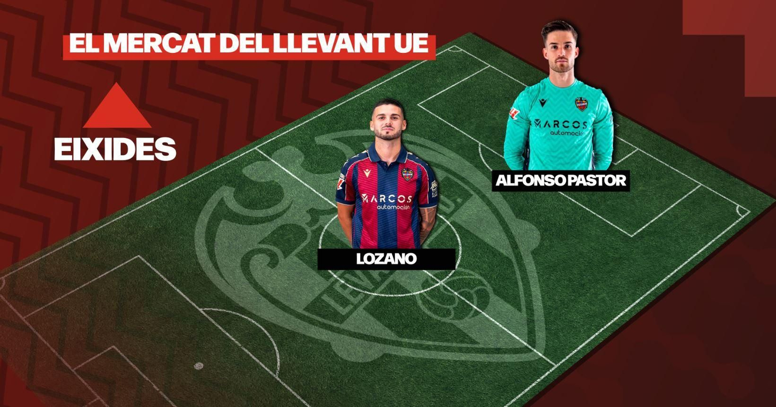 Sergio Lozano i Alfonso Pastor han sigut els últims a separar els seus camins amb el Llevant