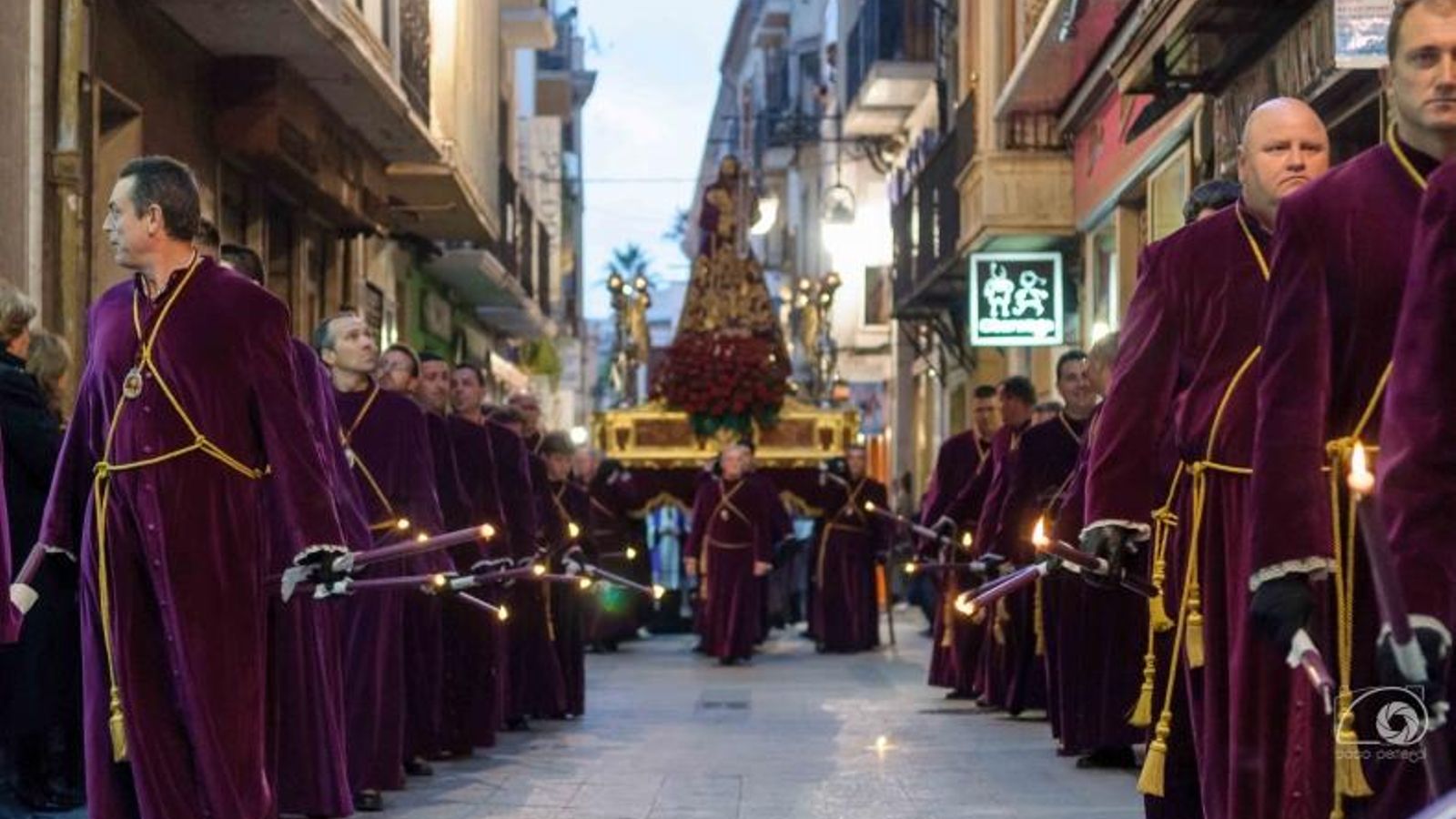 La processó del Nostre Pare Jesús, en una imatge d'arxiu La processó del Nostre Pare Jesús, en una imatge d'arxiu