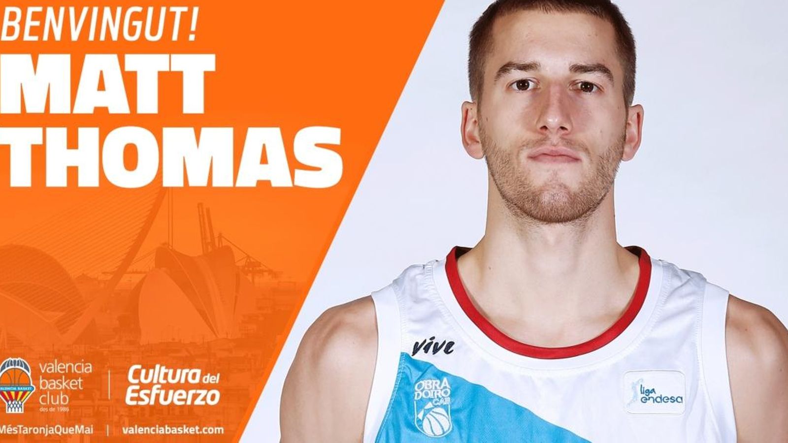 Matt Thomas s'incorpora al València Basket
