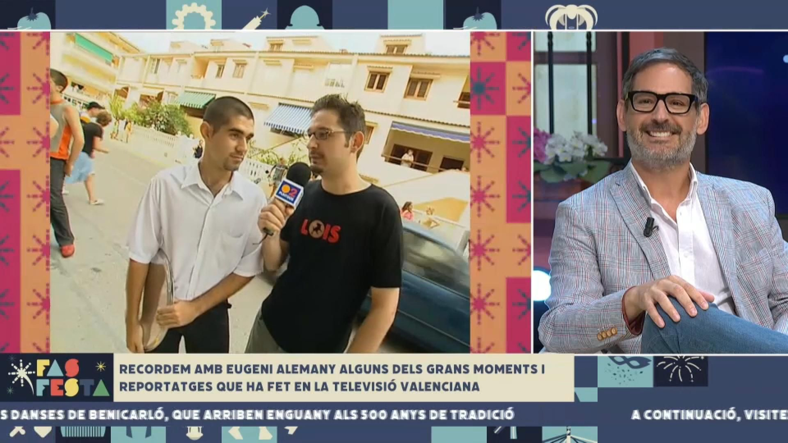 Fas Festa ens ha recordat el passat com a intrèpid reporter d'Eugeni Alemany