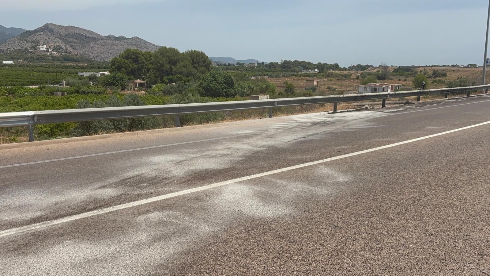 Punt on s'ha produït l'accident