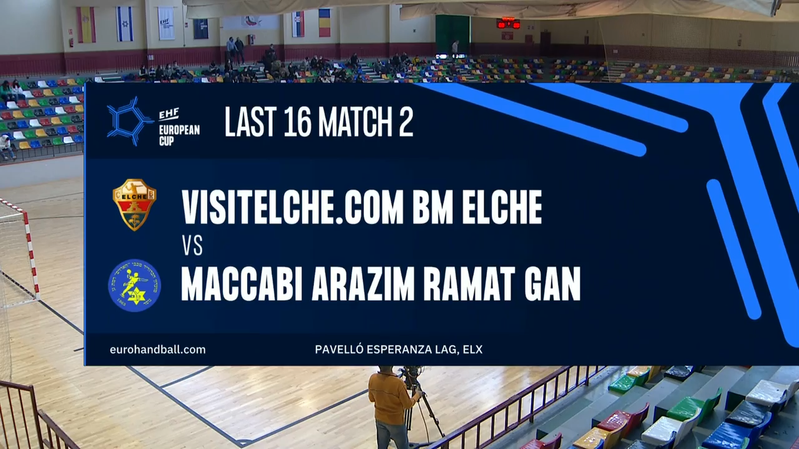 16.01.2022 | EHF European Cup: BM Elx - Maccabi Arazim