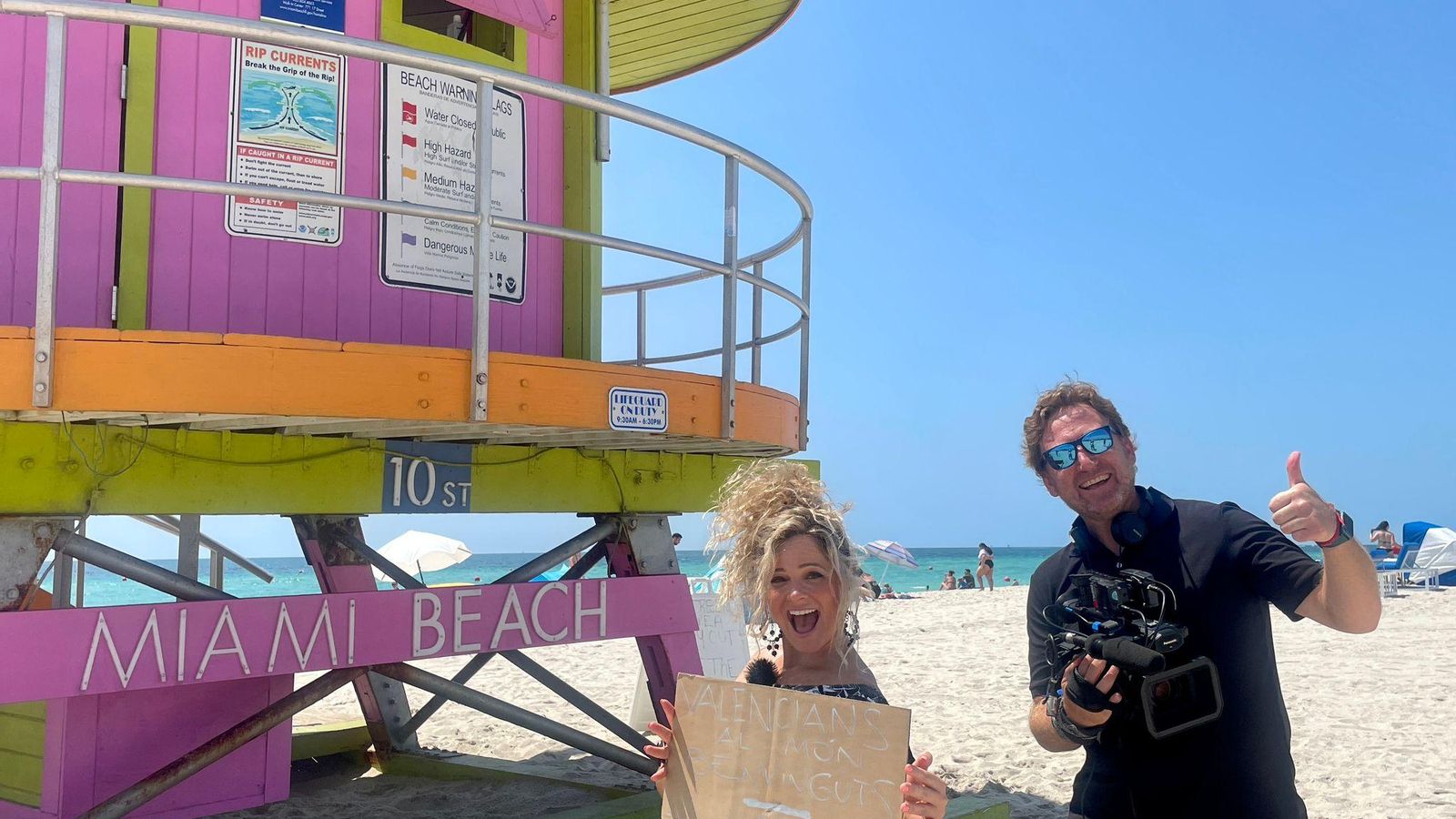 'VAM' a les platges de Miami