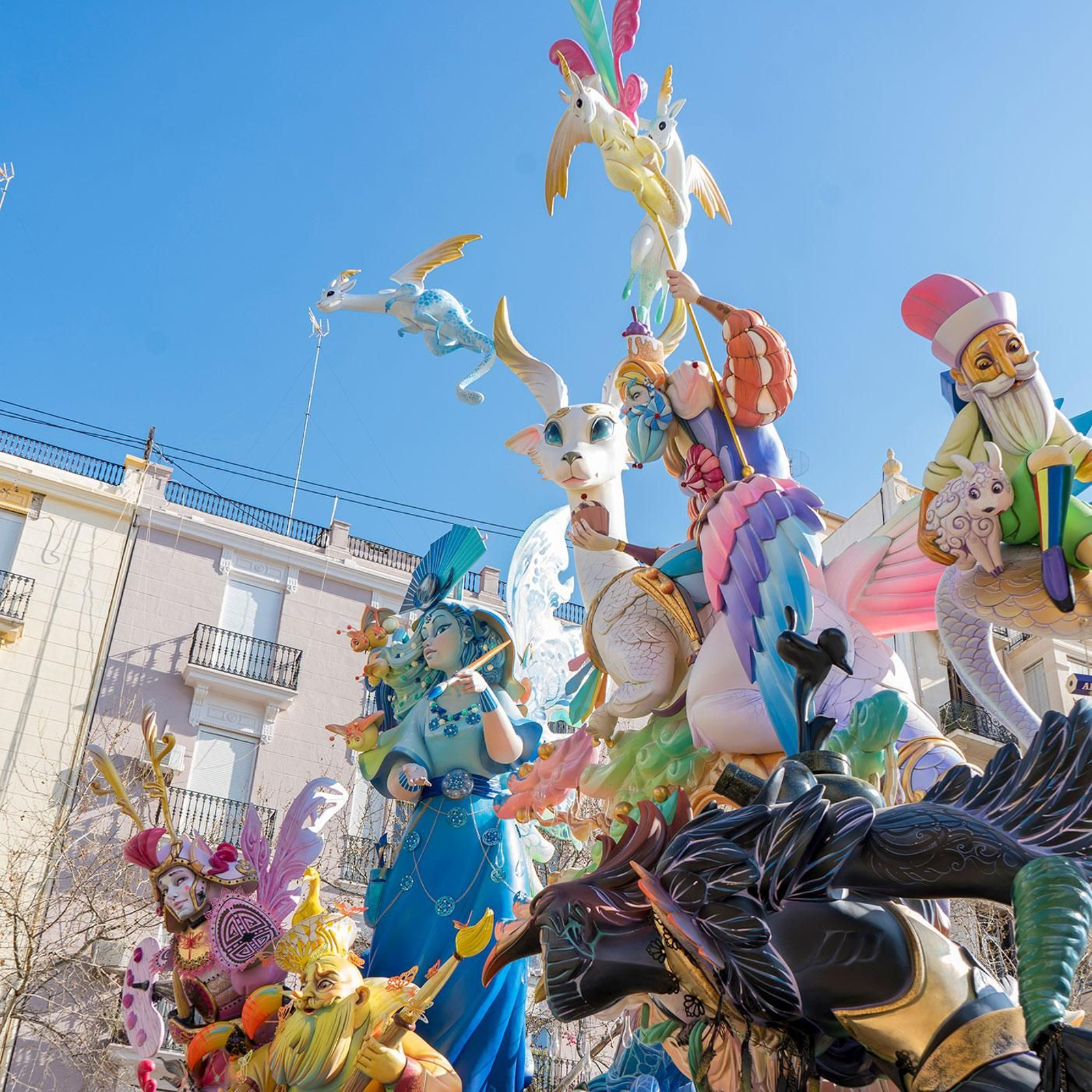 Falla Exposició - Misser Mascó. 1er Premi Secció Especial 2023
