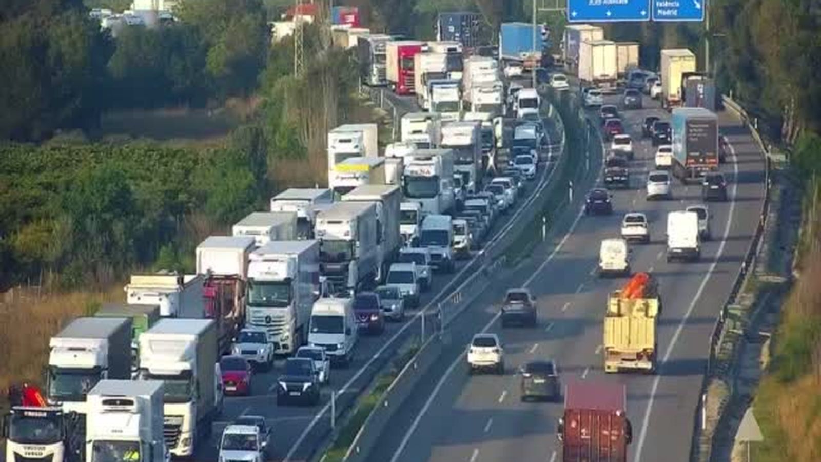 Retencions al 'bypass' de l'A-7