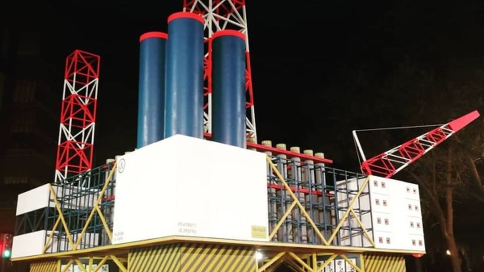 La Falla Castielfabib-Marqués de Sant Joan 2019