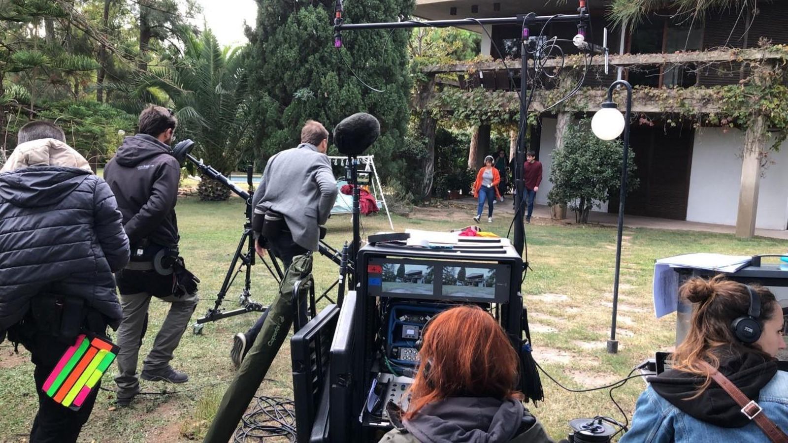 Una imatge del rodatge