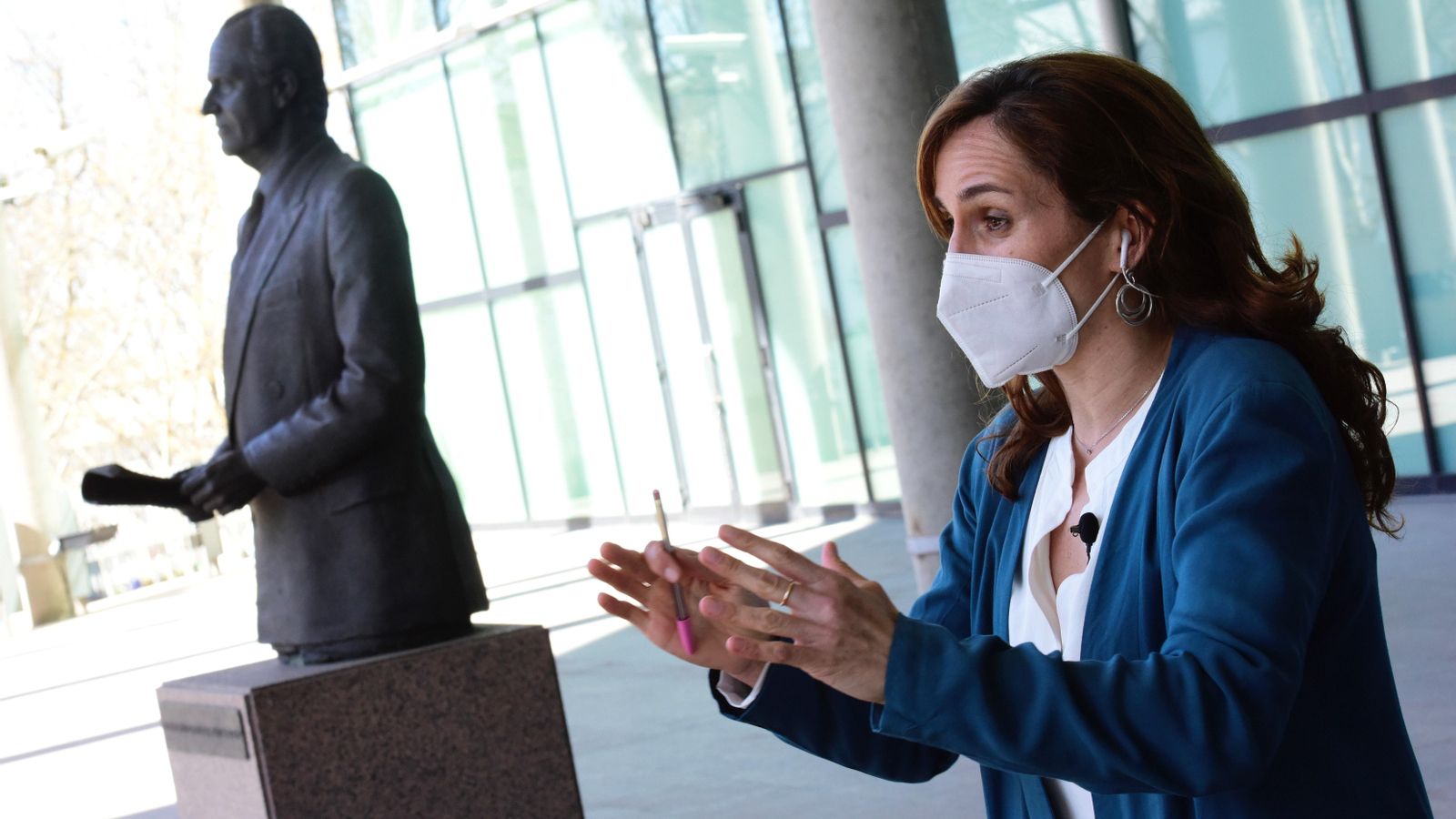 La candidata de Más Madrid a presidir la Comunitat de Madrid, Mónica García