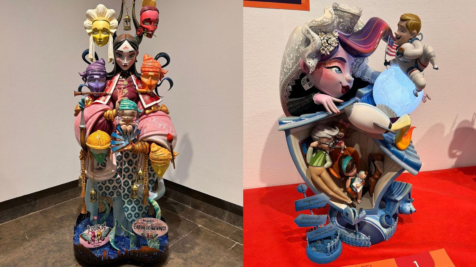 Ninots indultats Fogueres 2024