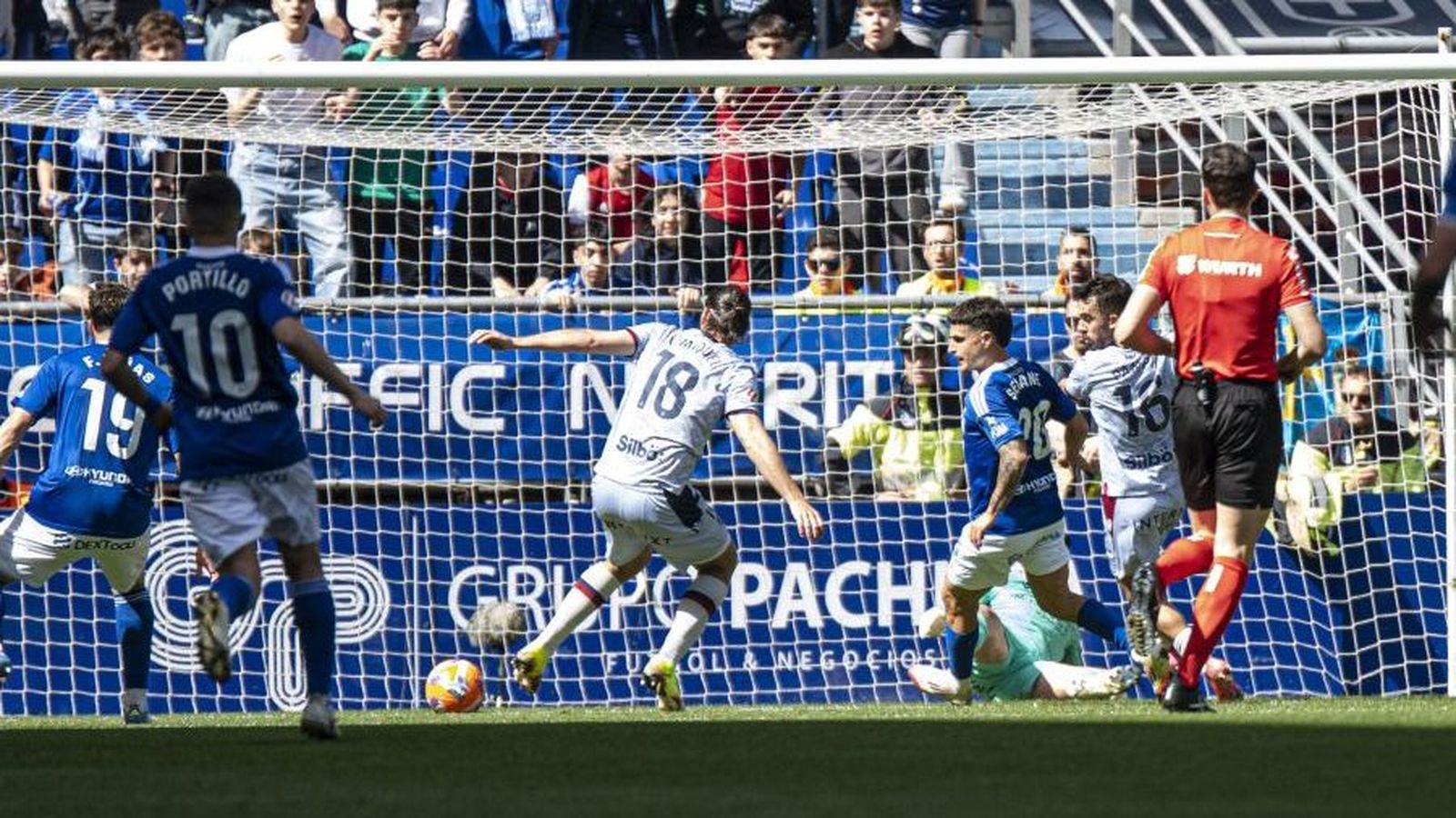 L'acció del gol local