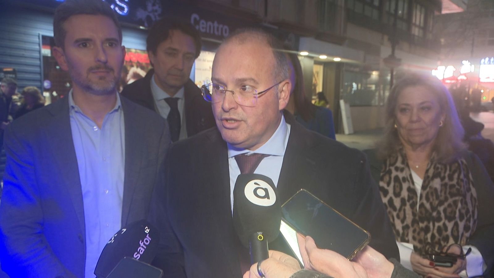 Miguel Tellado (PP) visita Gandia