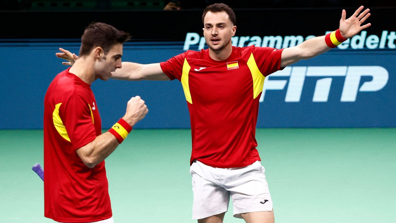 Granollers i Martínez Portero celebren un punt