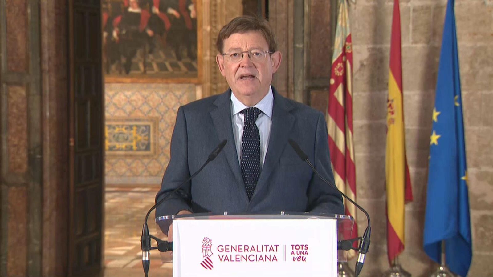 El president de la Generalitat, Ximo Puig