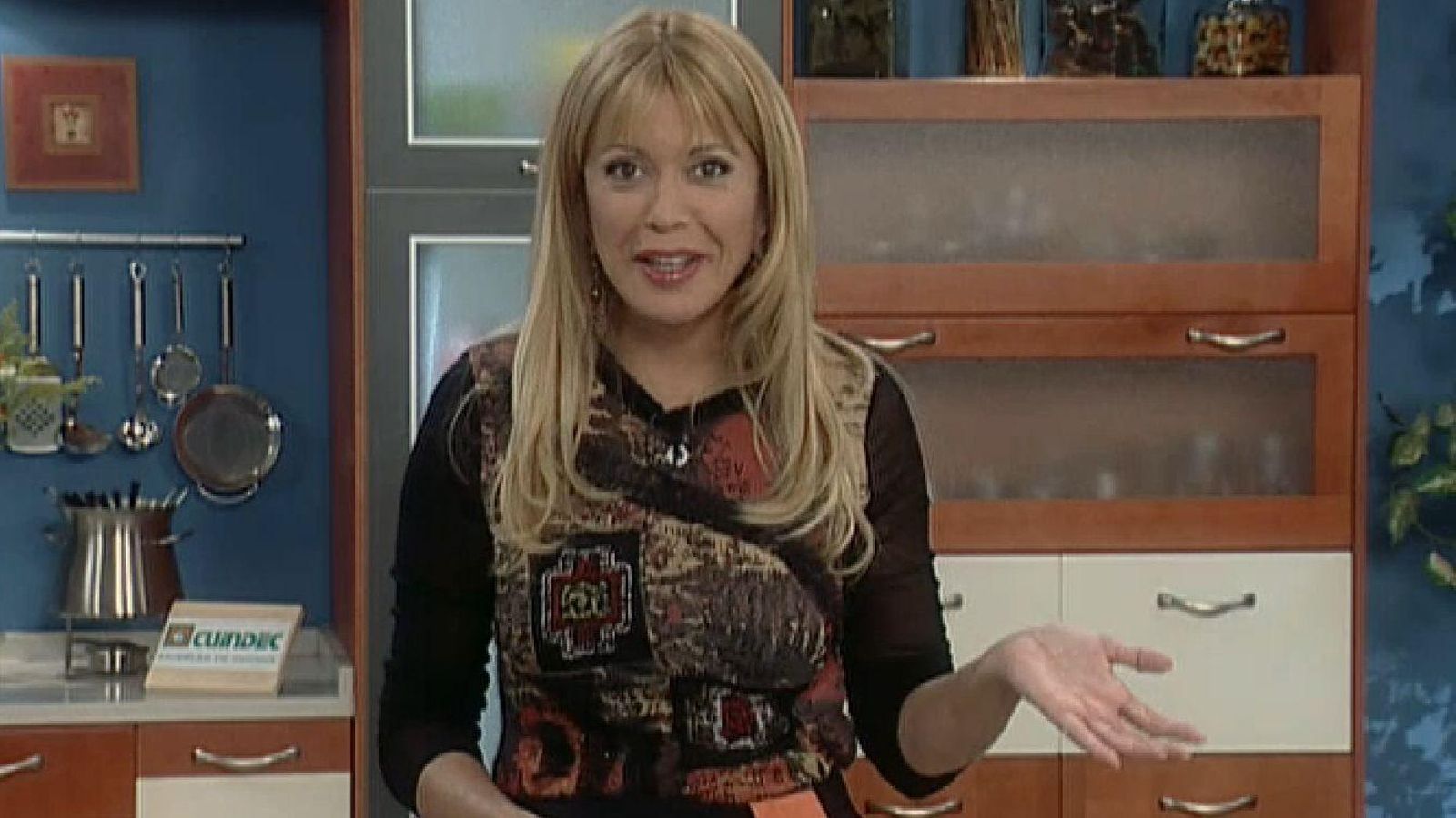 Barbara Rey en un capítol de 'En casa de Bárbara'