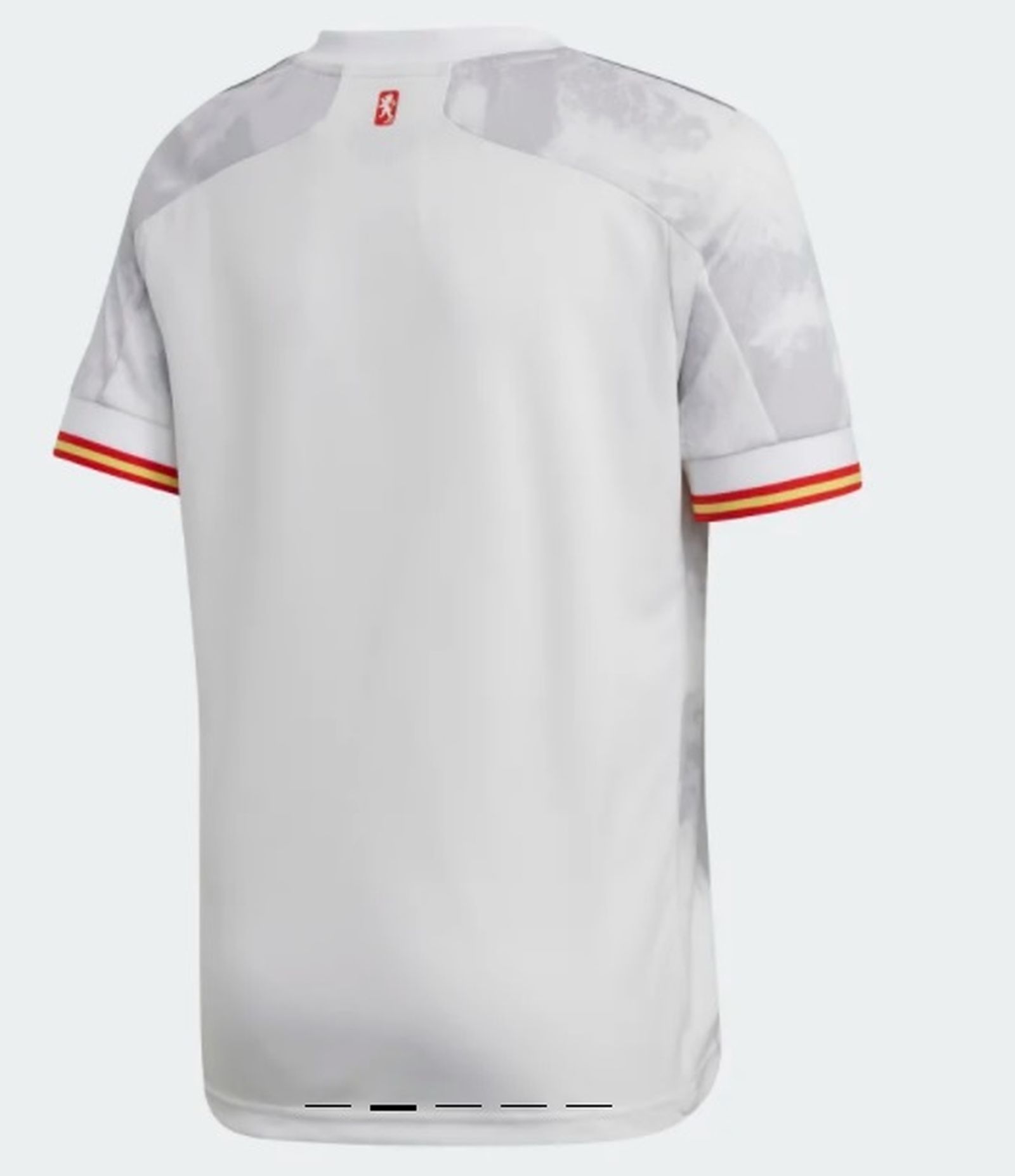 Segona samarreta de la Selecció Espanyola de Futbol per darrere