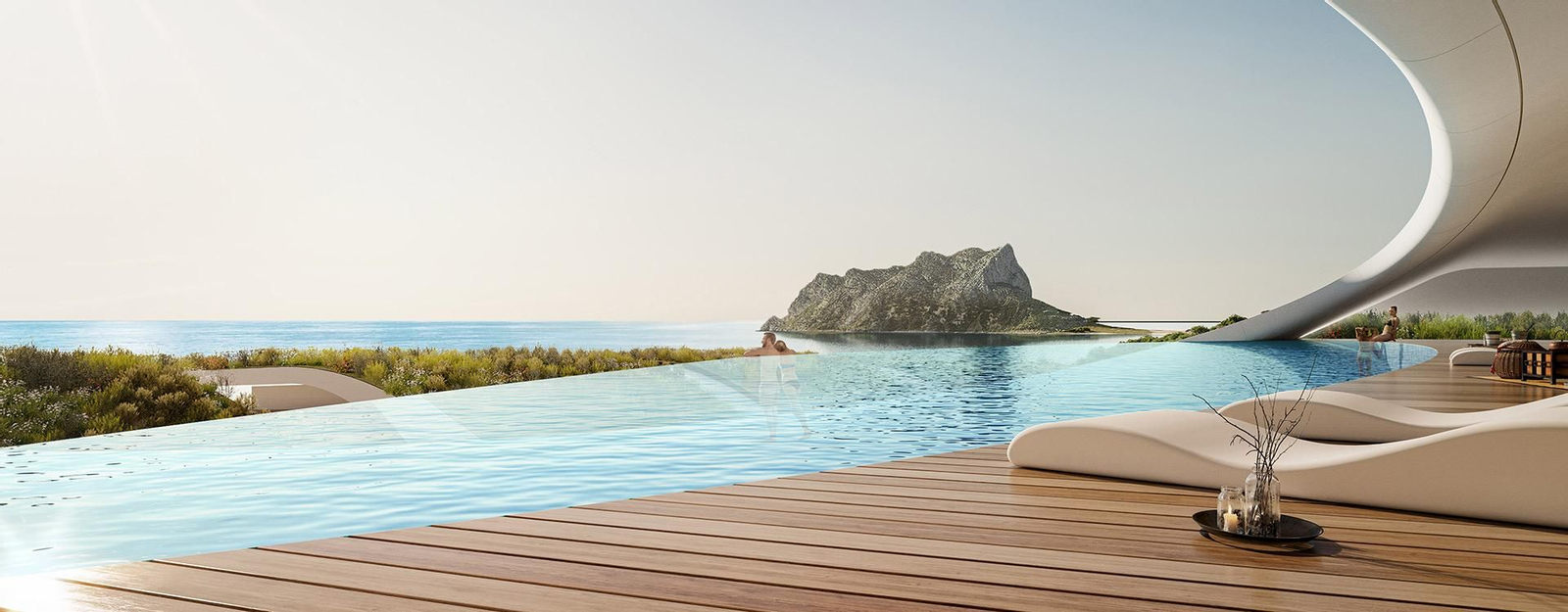 Projecte del complex hoteler Patmore Resort a Benissa