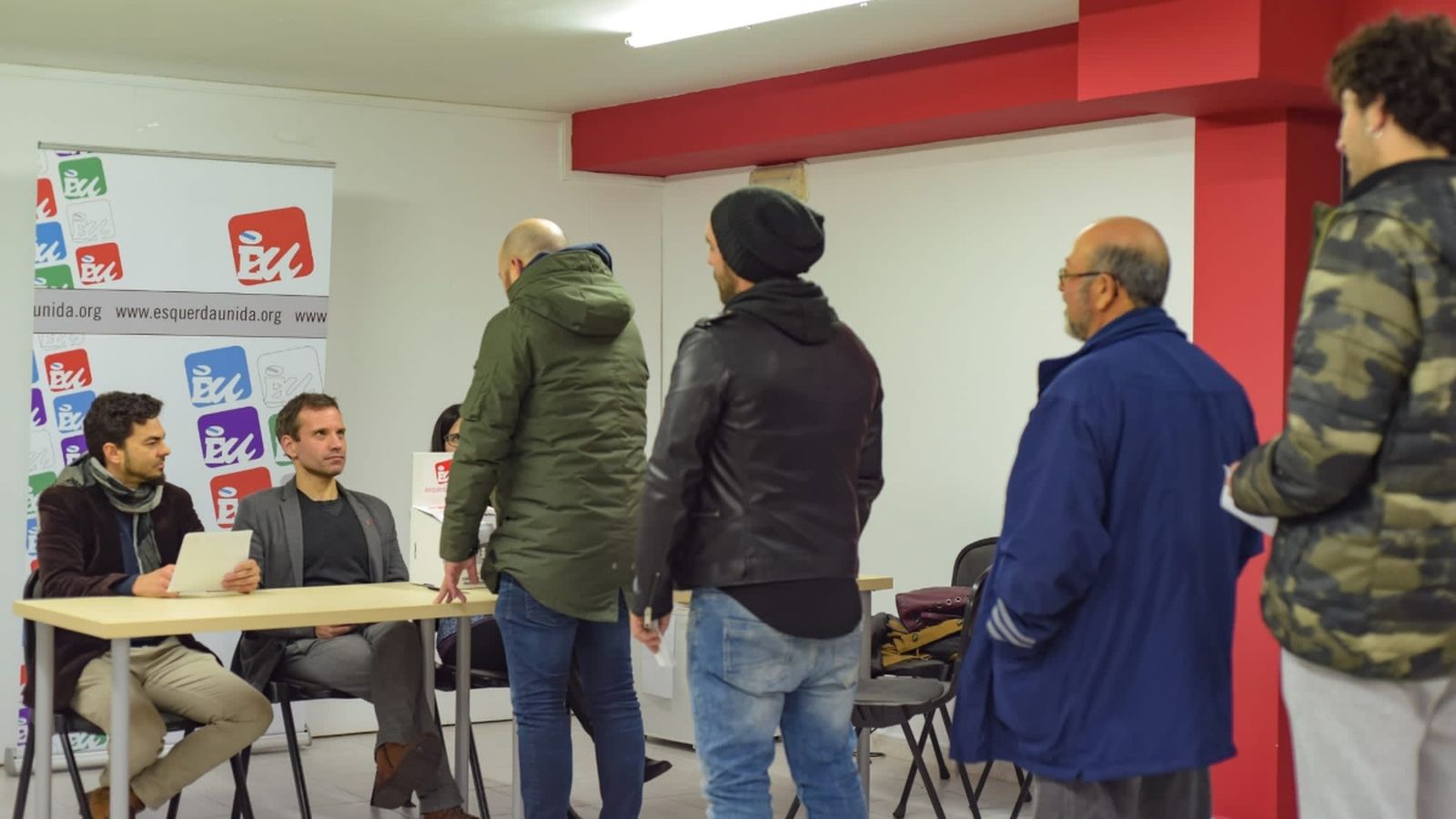 Imatge de la consulta en una agrupació