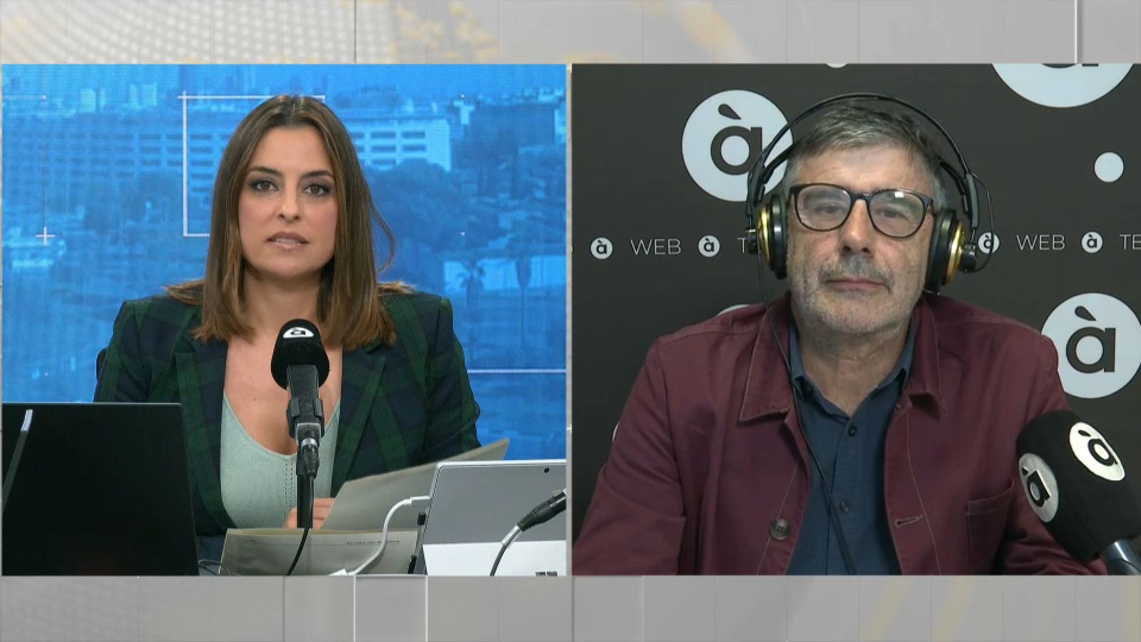 Vanessa Sanchis entrevista el catedràtic Transformació del Model Econòmic de l'UJI, Xavier Molina