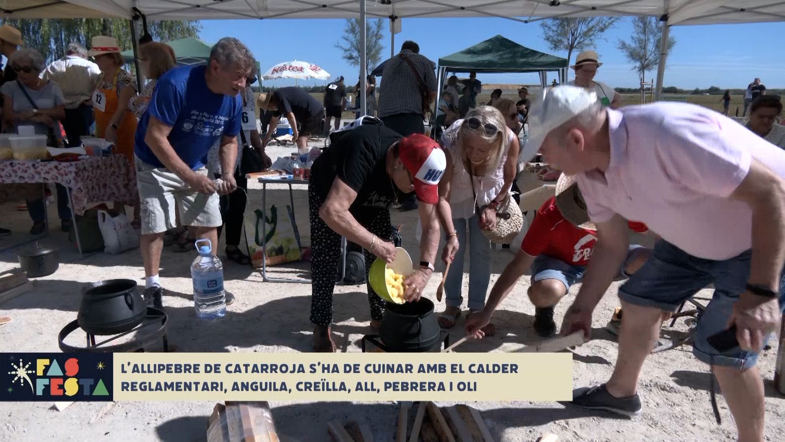 El tast del 51é concurs d’allipebre de Catarroja