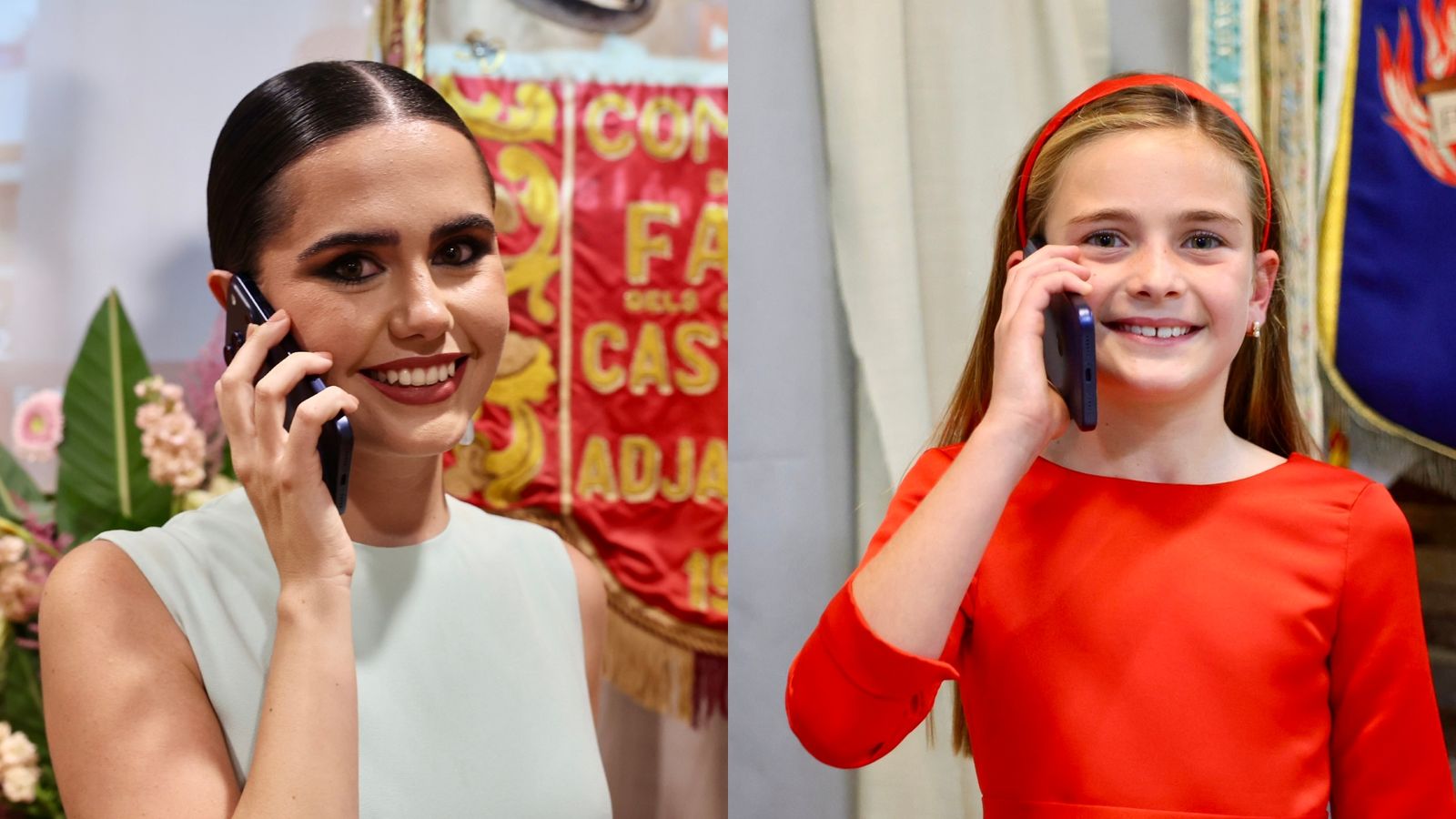Beatriz Blanco i Julia Vizcayno reben la telefonada de l'alcaldessa de València, este dimarts