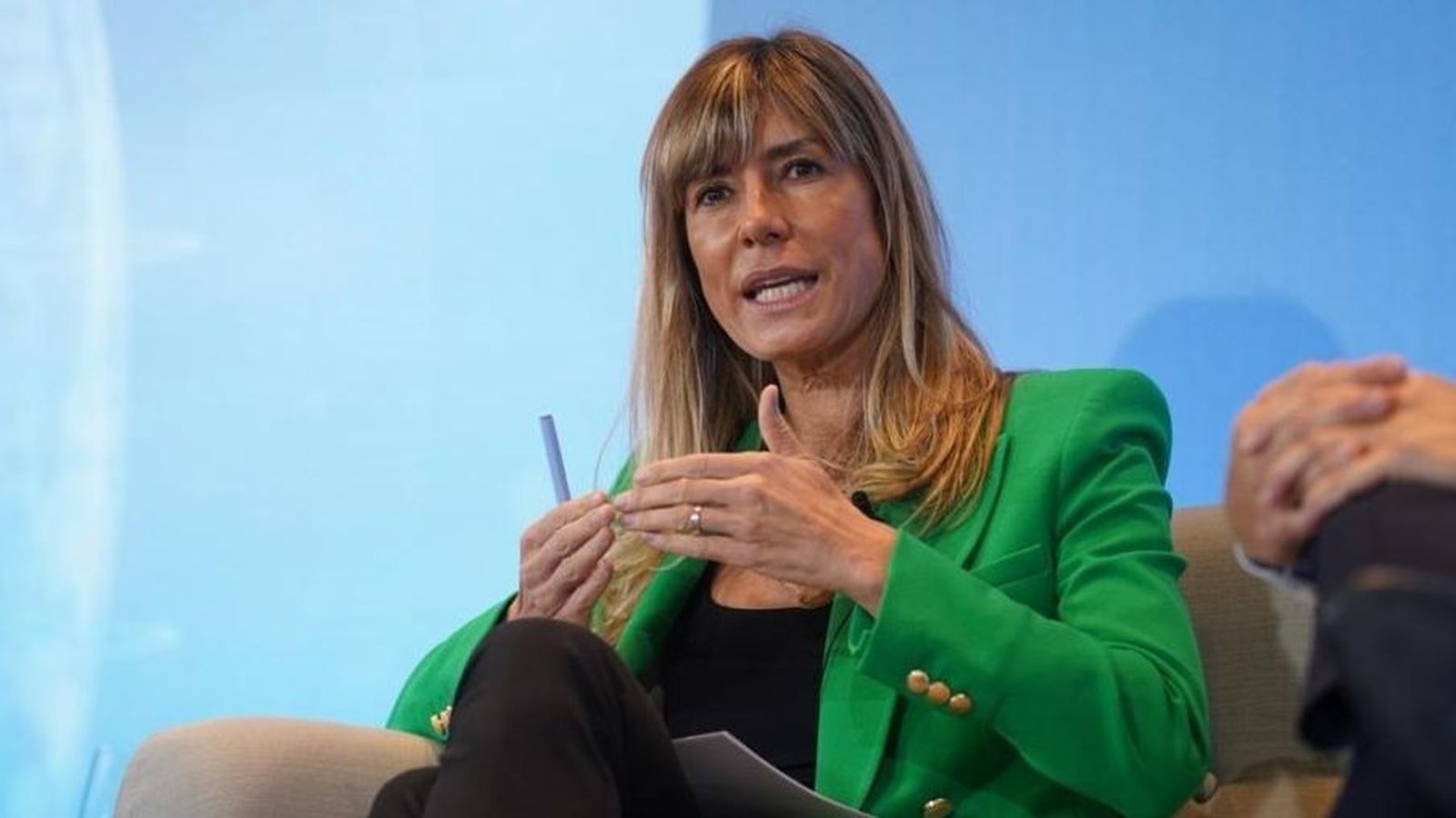 Begoña Gómez, en una imatge d'arxiu, en una ponència de la càtedra de la Universitat Complutense de Madrid