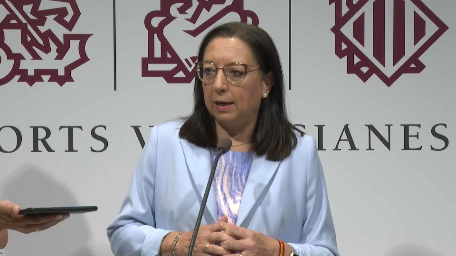 Declaracions de la presidenta de les Corts, Llanos Massó, sobre la seua permanència en el càrrec