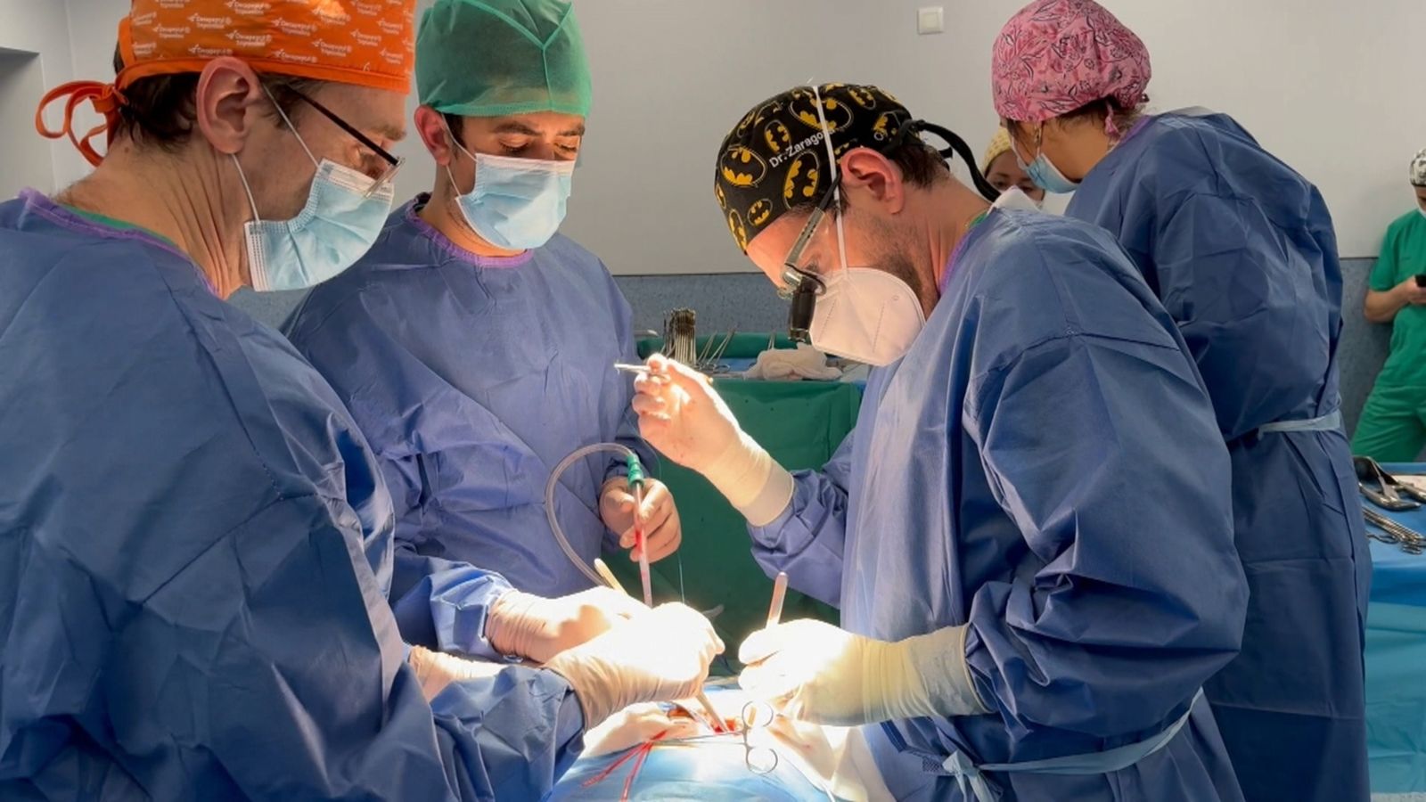 Intervenció de renyó a l'Hospital Doctor Peset