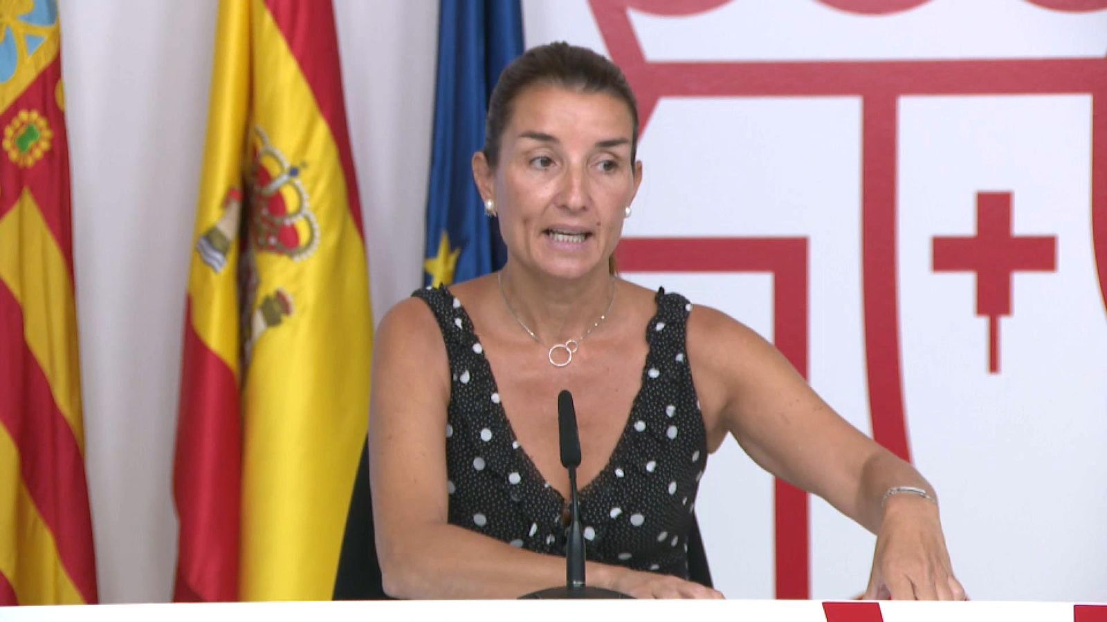 La portaveu i consellera d'Hisenda, Ruth Merino, aquest divendres