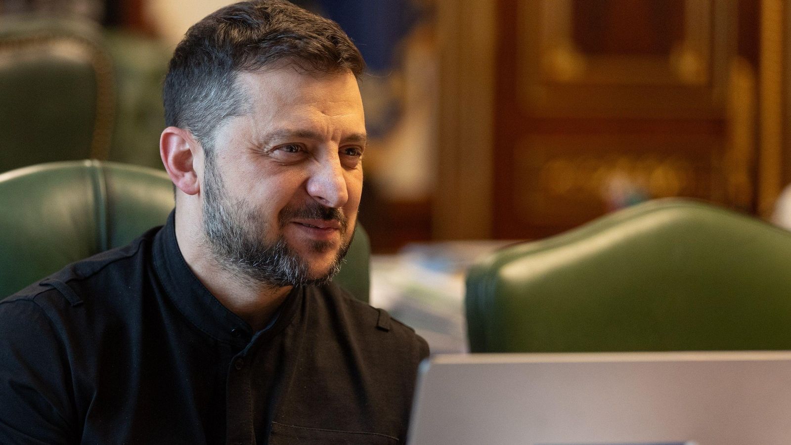 El president ucraïnés, Volodímir Zelenski,