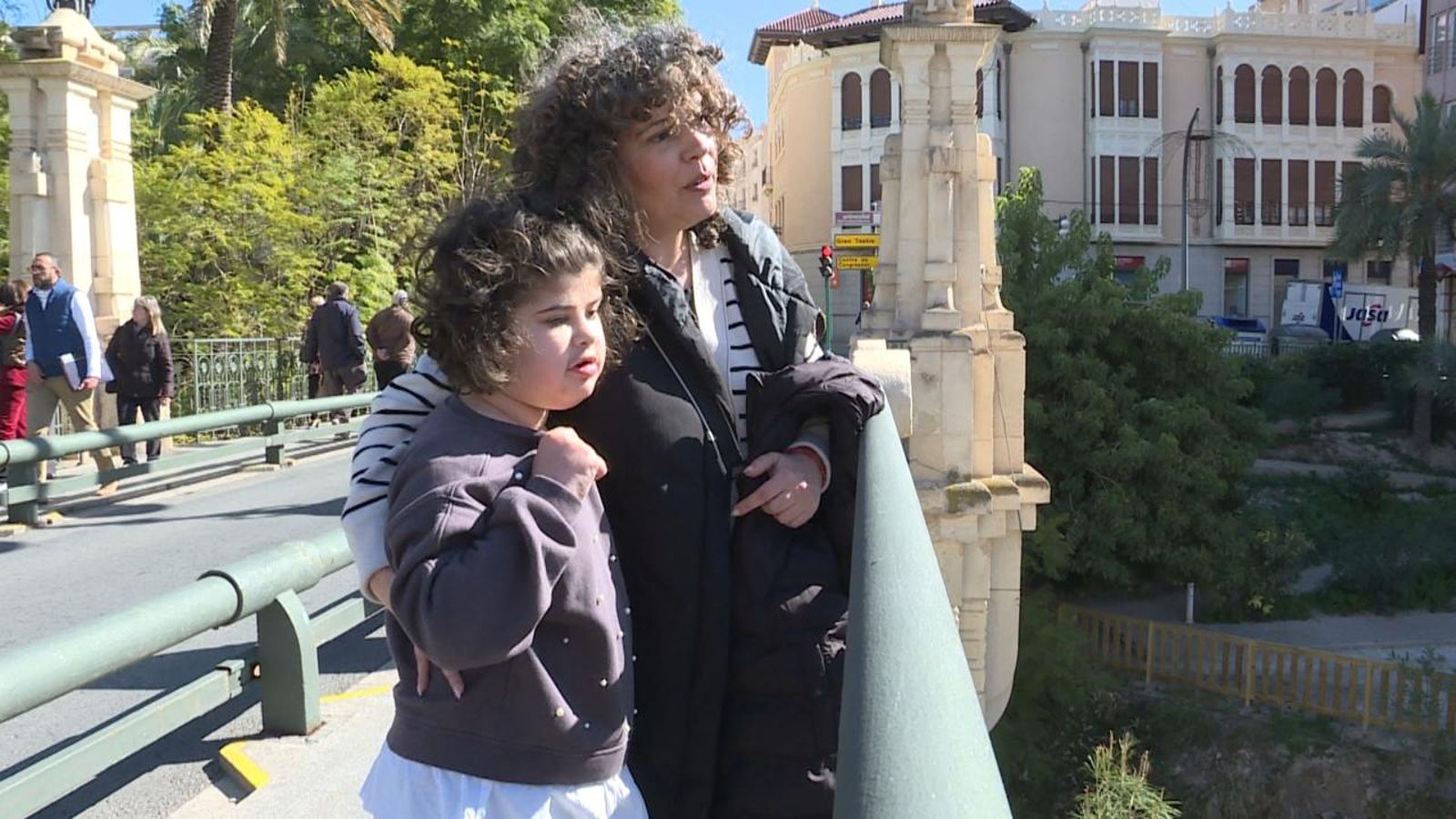 Sonia i la seua filla Julia, que té síndrome de Coffin-Siris