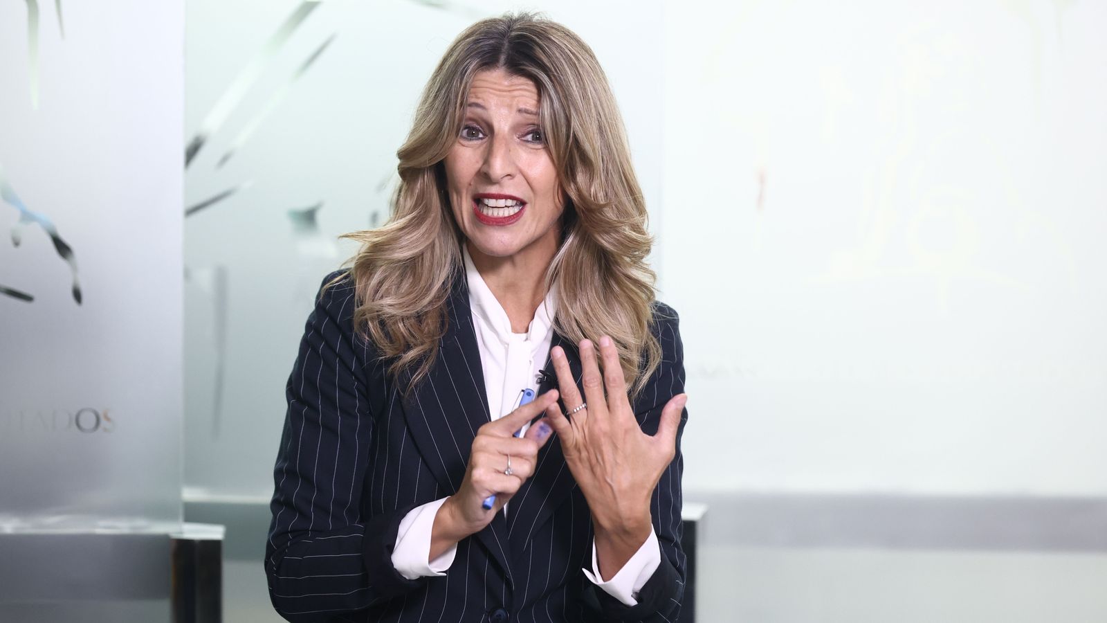La ministra de Treball, Yolanda Díaz, en una imatge d'arxiu