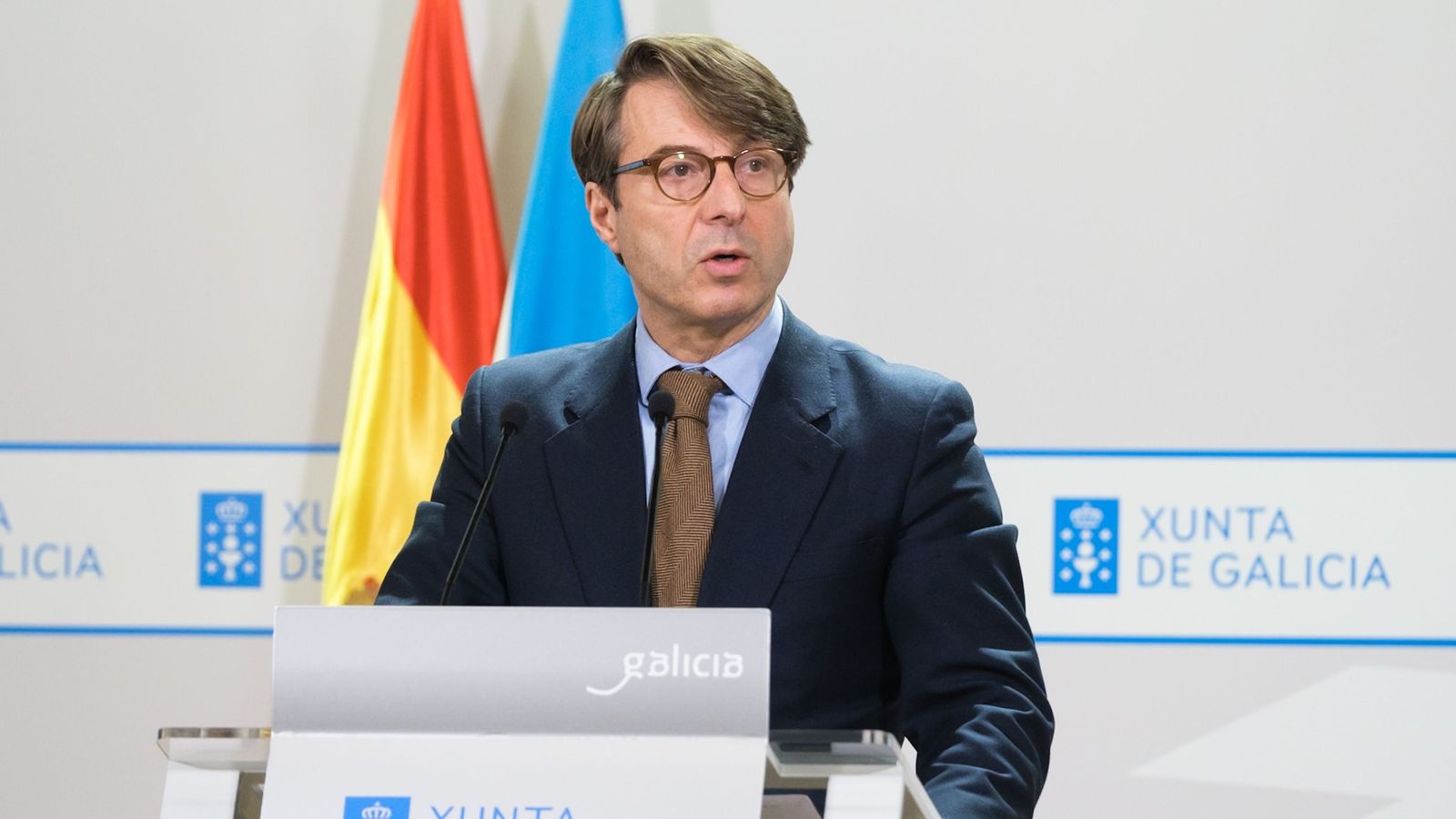 Imatge d’arxiu del president de la Xunta, Alfonso Rueda