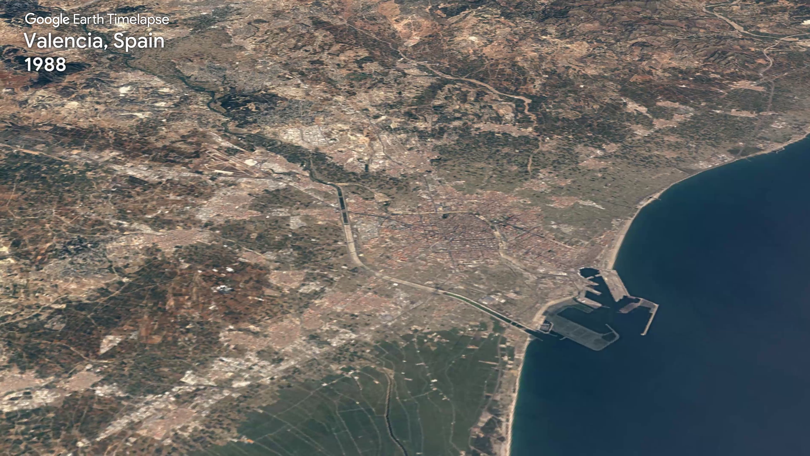 Així ha mudat el paisatge de València en els últims 30 anys