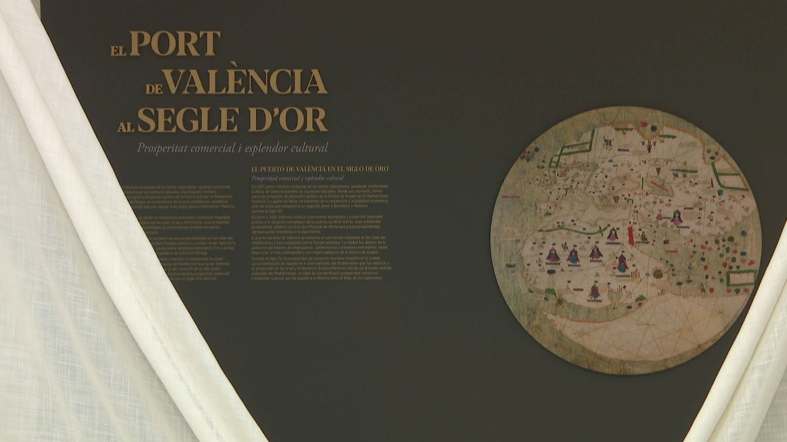 Una exposició recupera la història de port de València del Segle d’Or