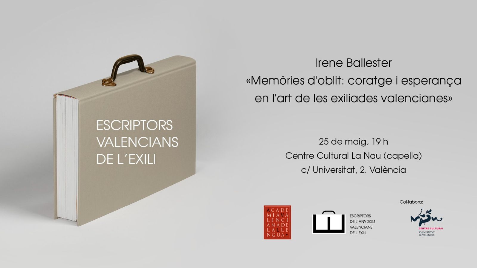 24.05.2023 | Tenim memòria: 'Contem històries de dones d'ací'
