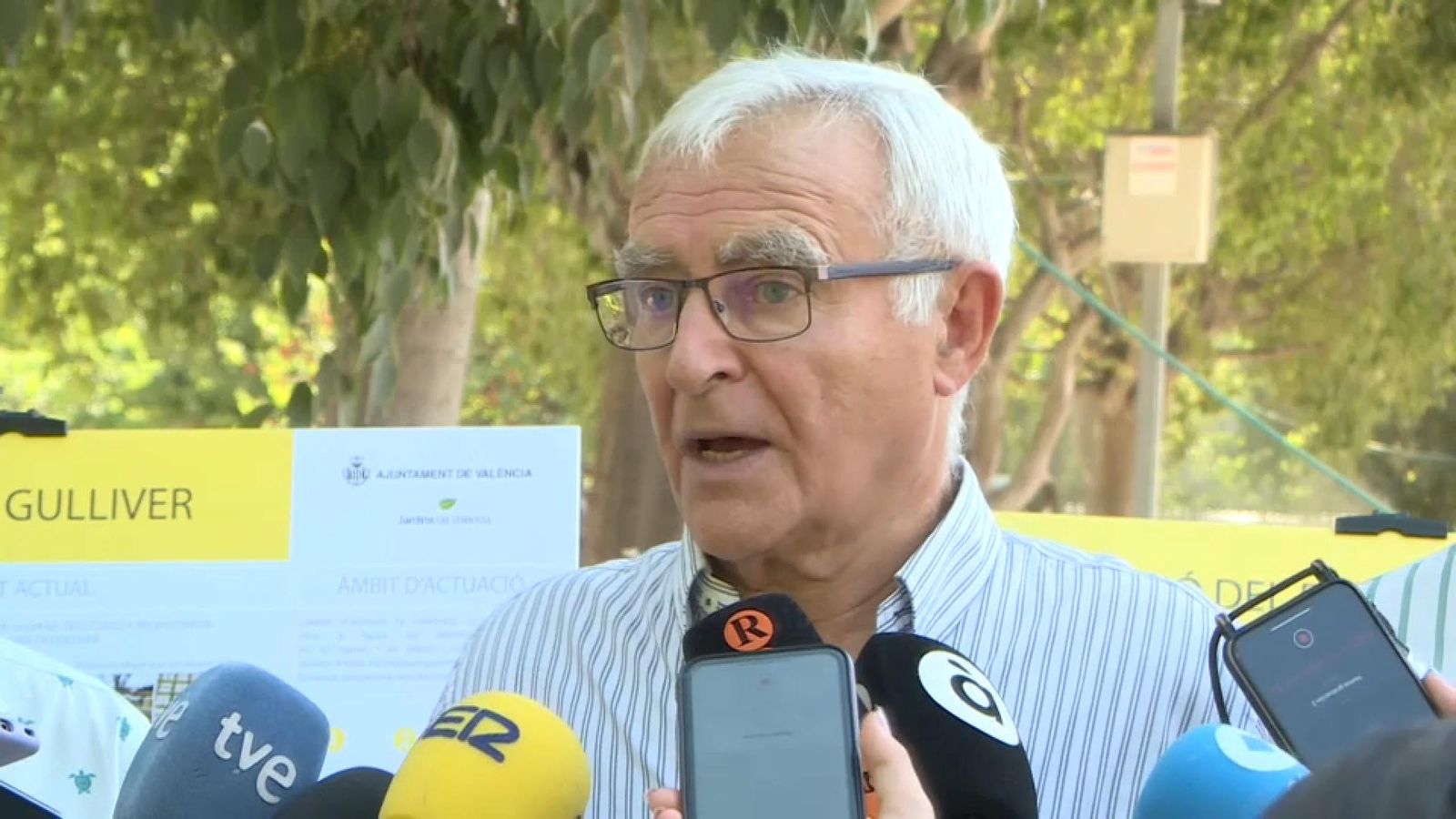 L'alcalde de València, Joan Ribó, aquest dimarts