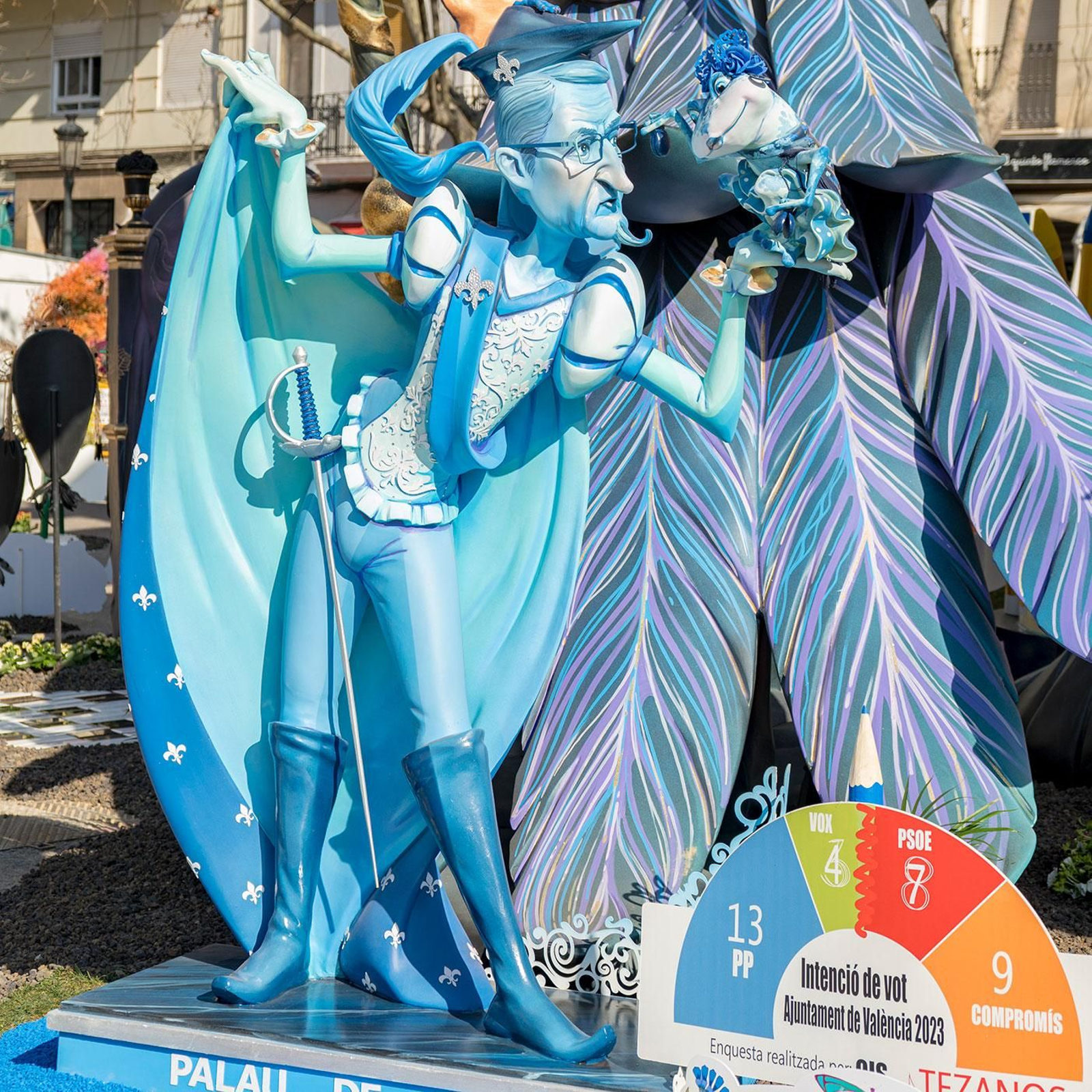 Falla Exposició - Misser Mascó. 1er Premi Secció Especial 2023