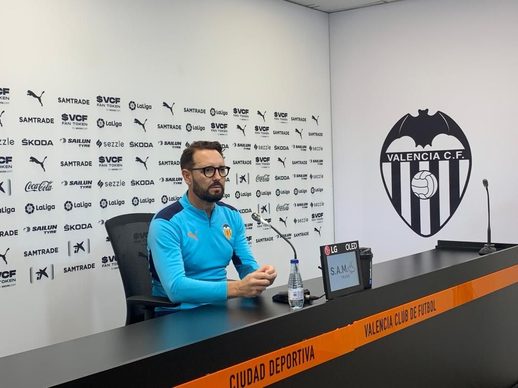 L'entrenador del València, José Bordalás L'entrenador del València, José Bordalás