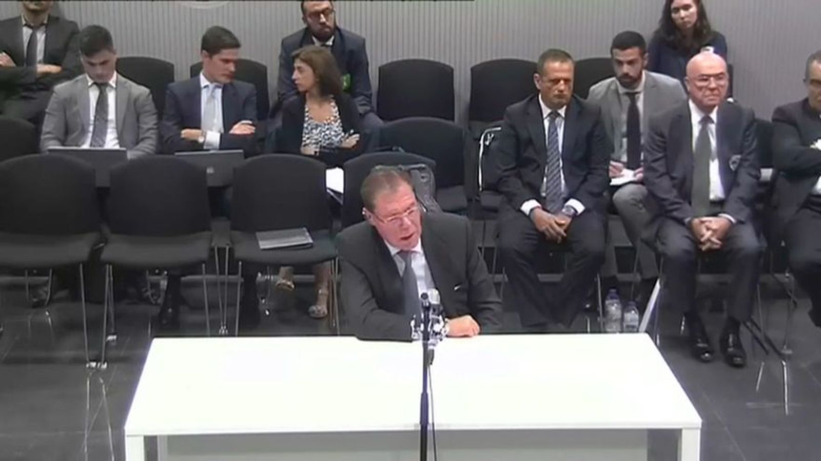 Domingo Parra, declarant a l'Audiència Nacional, en una imatge d'arxiu