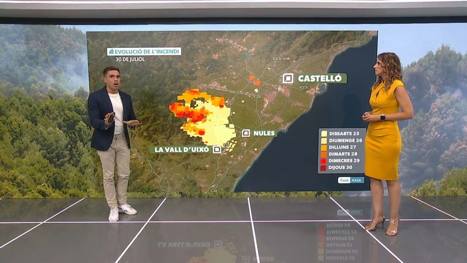 31.07.2026 - 12:45 h | Especial informatiu | Incendi de la Vall d'Uixó