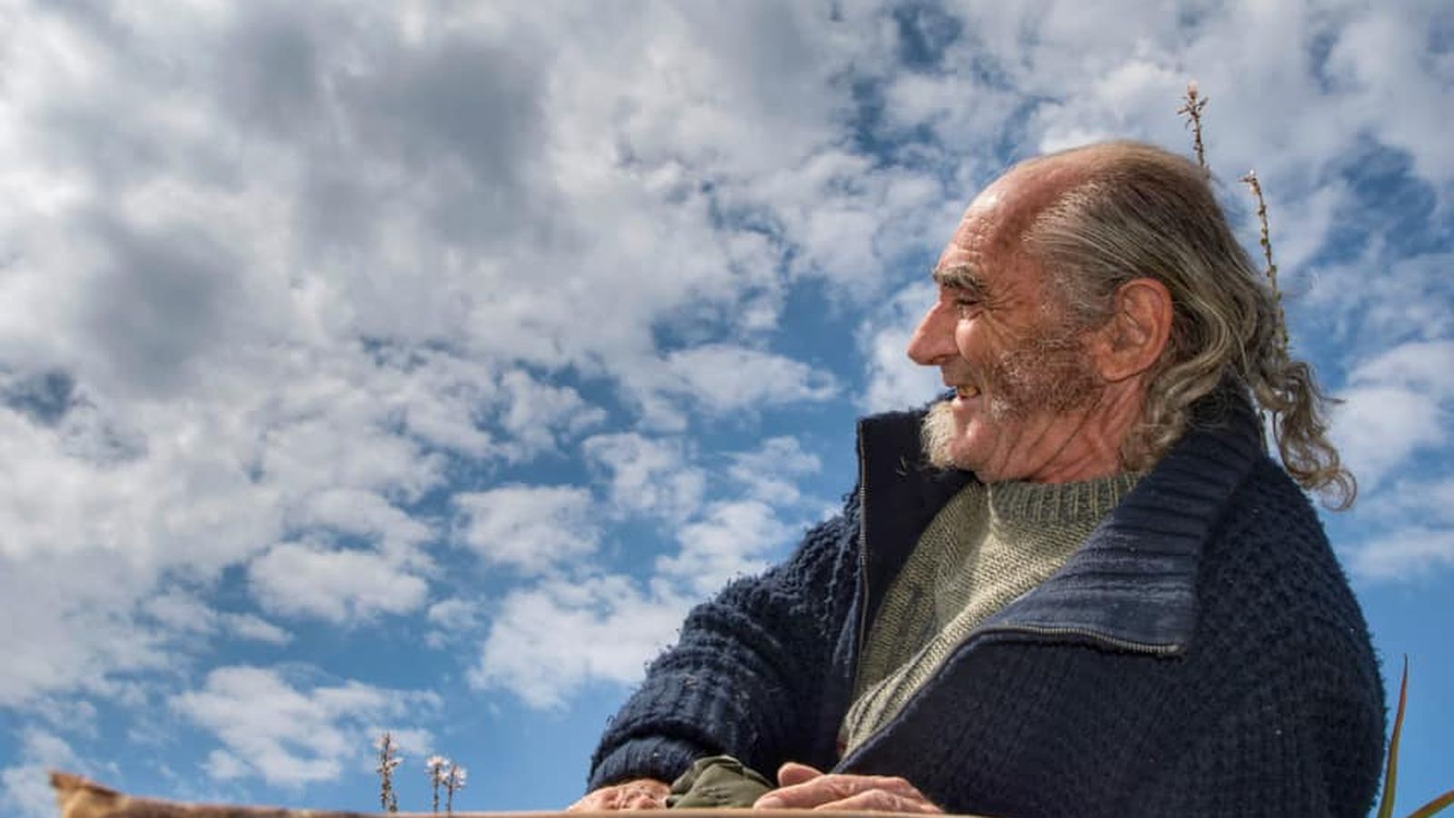 El cantautor Pau Riba, en una imatge del seu compte de Facebook