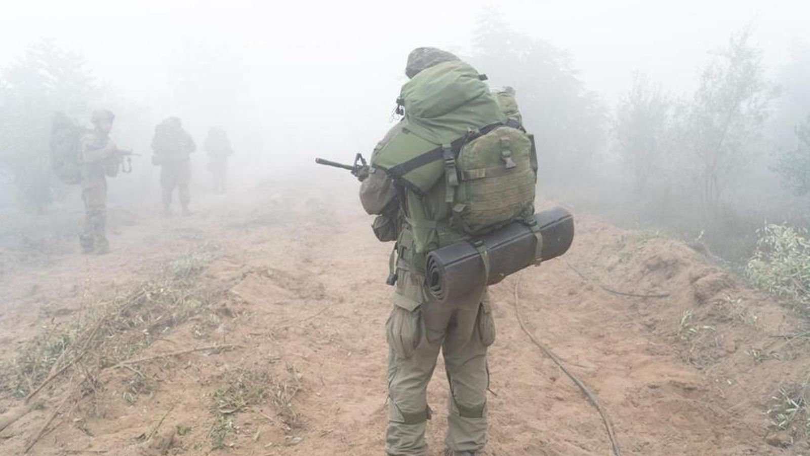 Soldats israelís durant la incursió a la Franja de Gaza