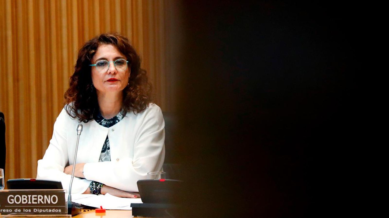 La ministra d'Hisenda, María Jesús Montero