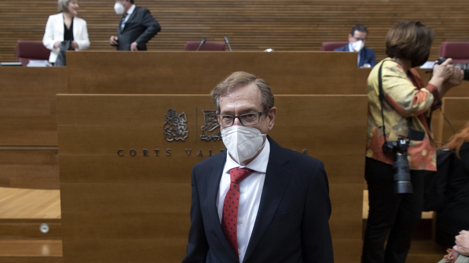 Miguel Mínguez, en una imatge d'arxiu de les Corts